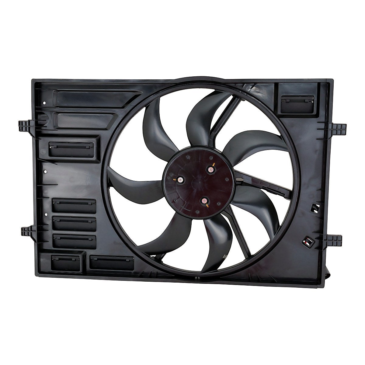 2017-2019 Audi A3 Cooling Fan, au3115116. Front view.