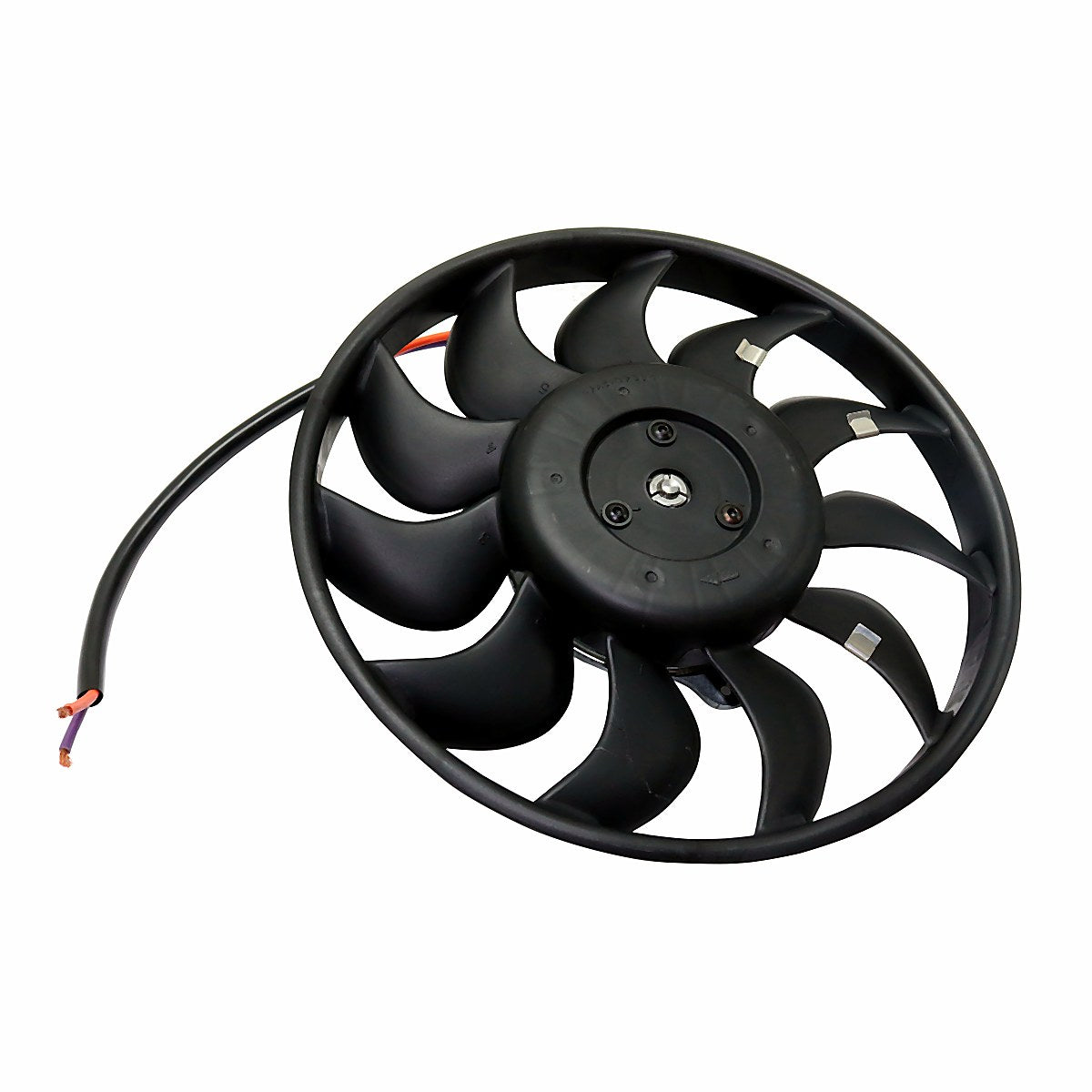 2006-2011 Audi A6 Cooling Fan, au3117105. Front view.