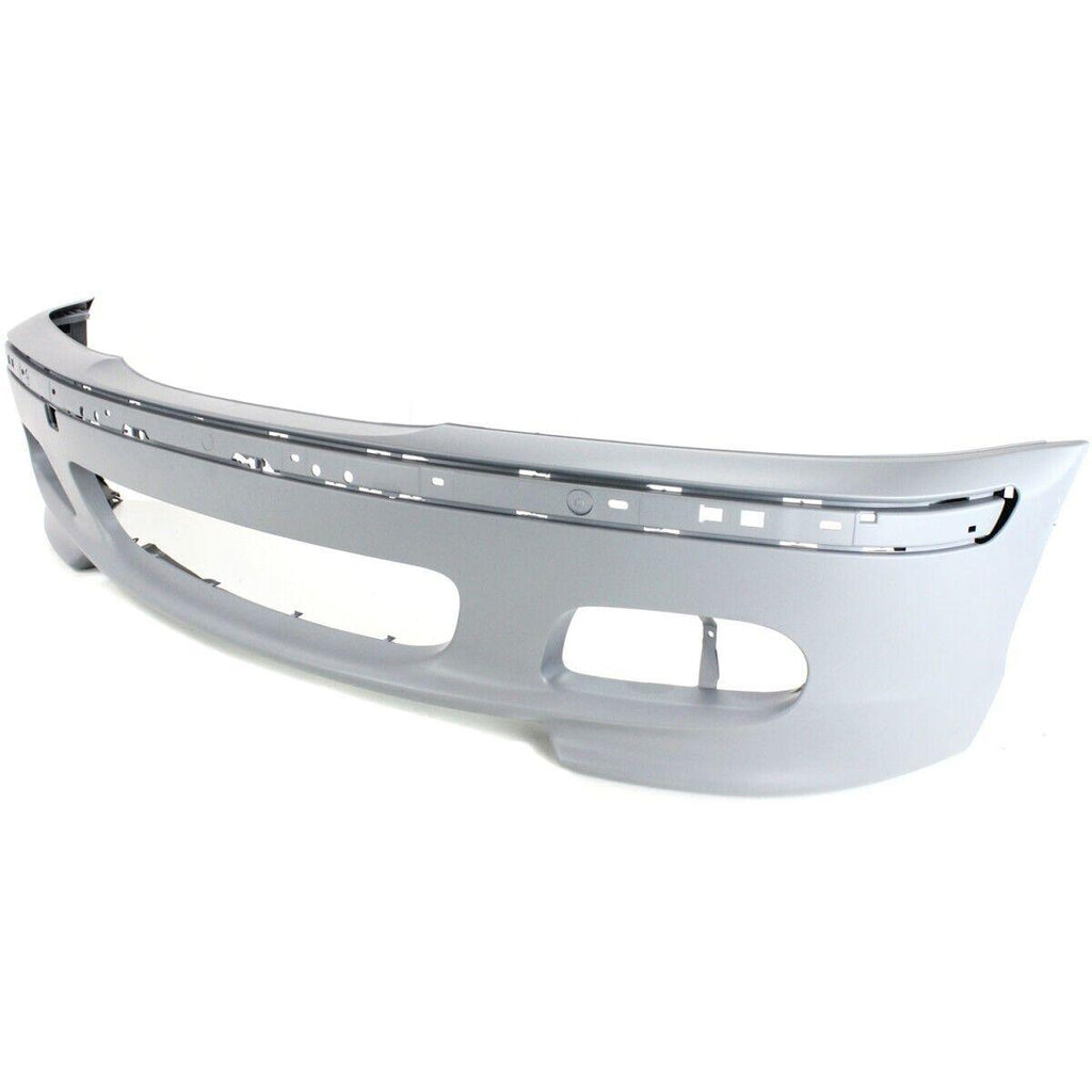 1999-2005 Bmw 3 Series Sedan Front Bumper Primed-Gray With Sport Pkg Wgn , BM1000151. Precision fitment for collision repair.