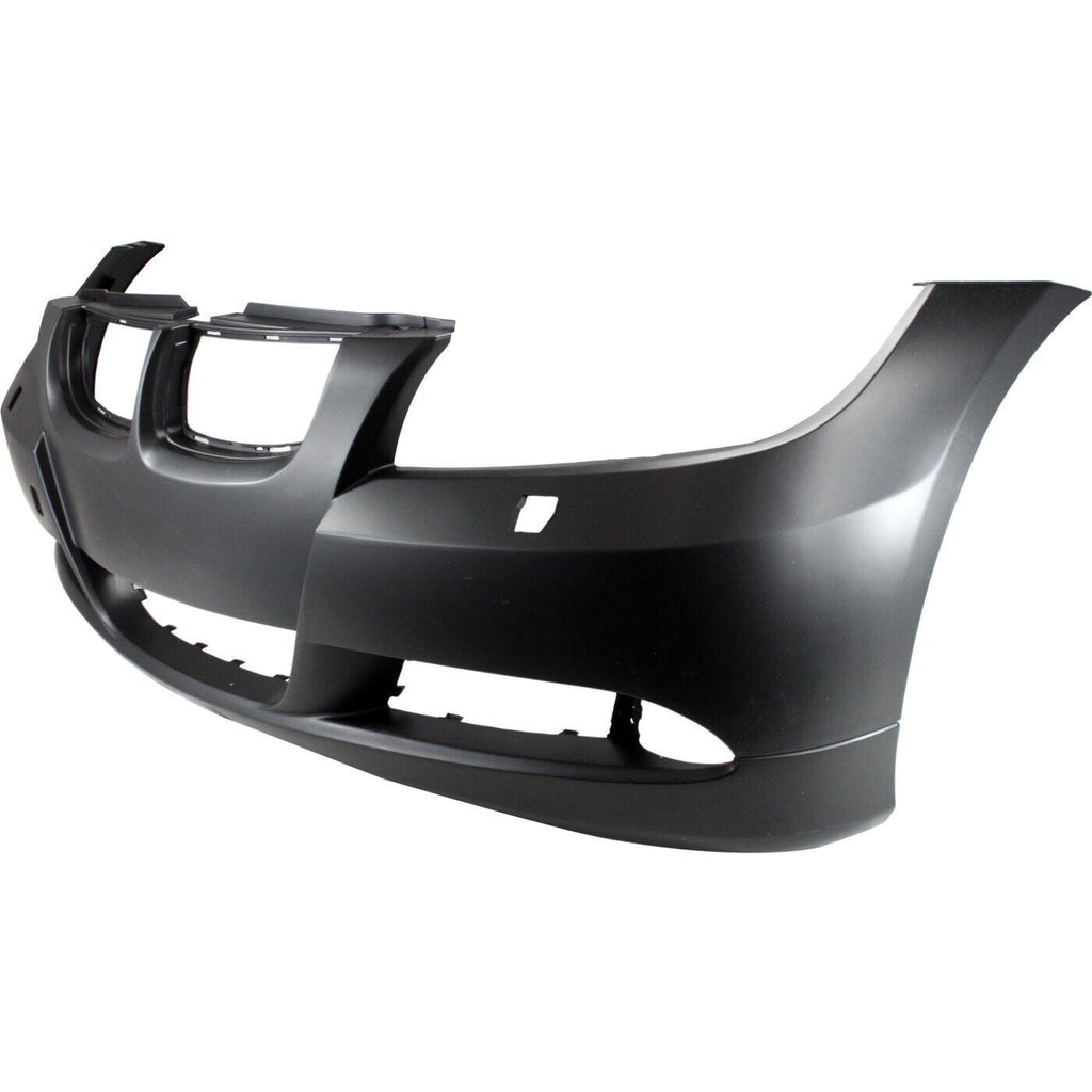 2006-2008 Bmw 3 Series Sedan Front Bumper , BM1000179. Angle view for visual reference.