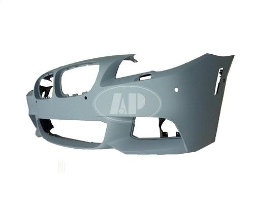 2011-2013 Bmw 5 Series Front Bumper , BM1000256. Angle view for visual reference.