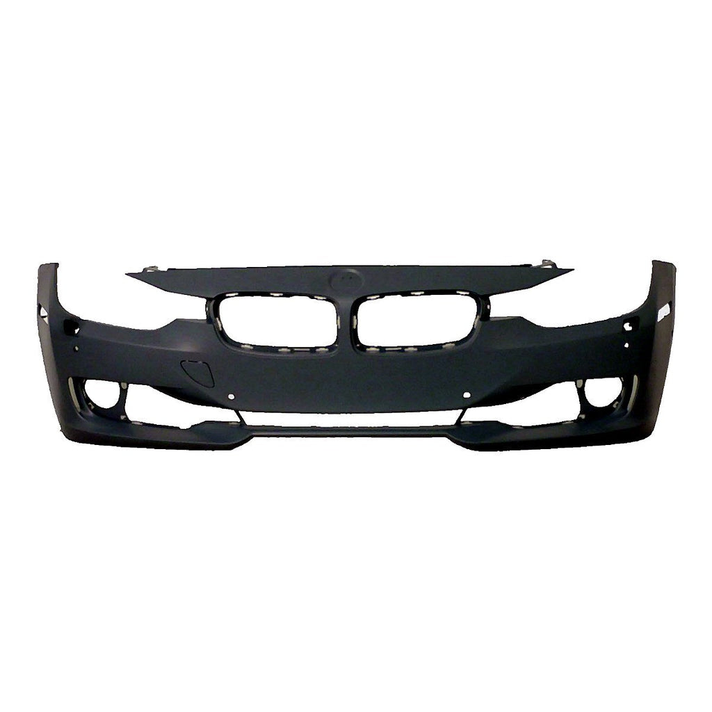 2012-2015 Bmw 3 Series Sedan Front Bumper Fr, bm1000261. Front view.