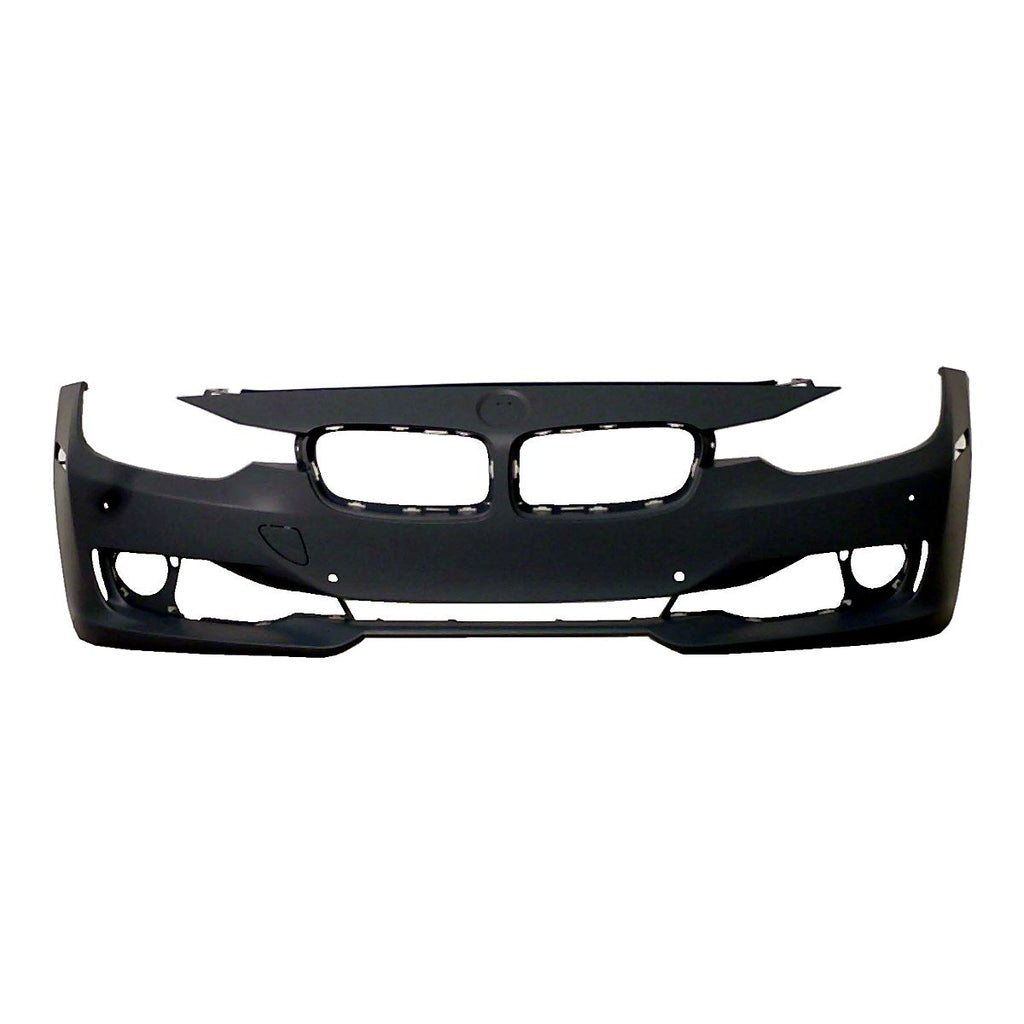 2012-2015 Bmw 3 Series Sedan Front Bumper Fr, bm1000262. Front view.