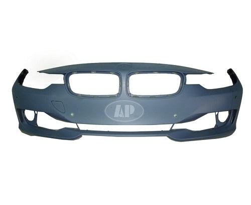 2012-2015 Bmw 3 Series Sedan Front Bumper , BM1000265. Durable and impact-resistant.