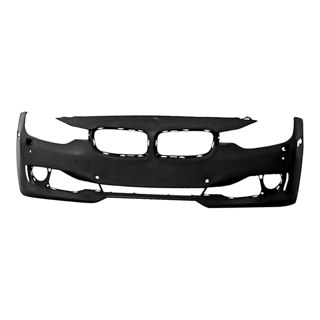 2012-2015 Bmw 3 Series Sedan Front Bumper Fr, bm1000267. Front view.