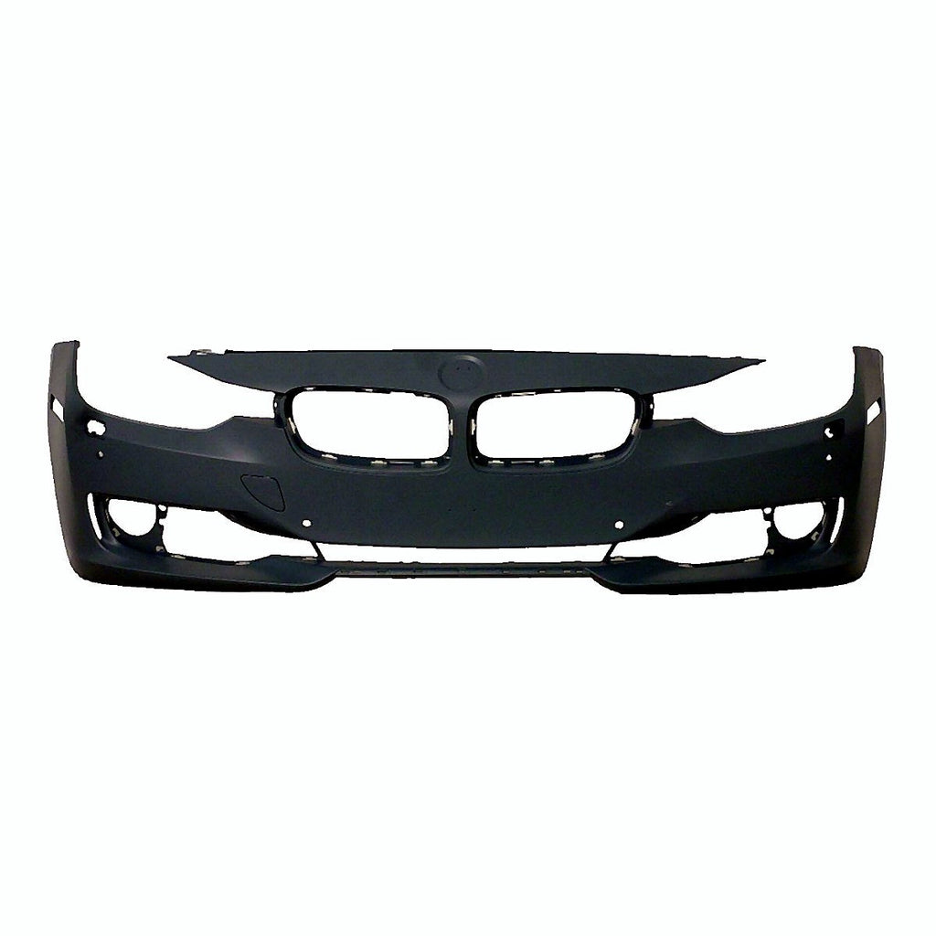 2012-2015 Bmw 3 Series Sedan Front Bumper Fr, bm1000270. Front view.