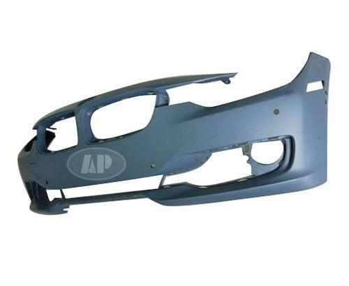 2012-2015 Bmw 3 Series Sedan Front Bumper , BM1000272. Durable and impact-resistant.