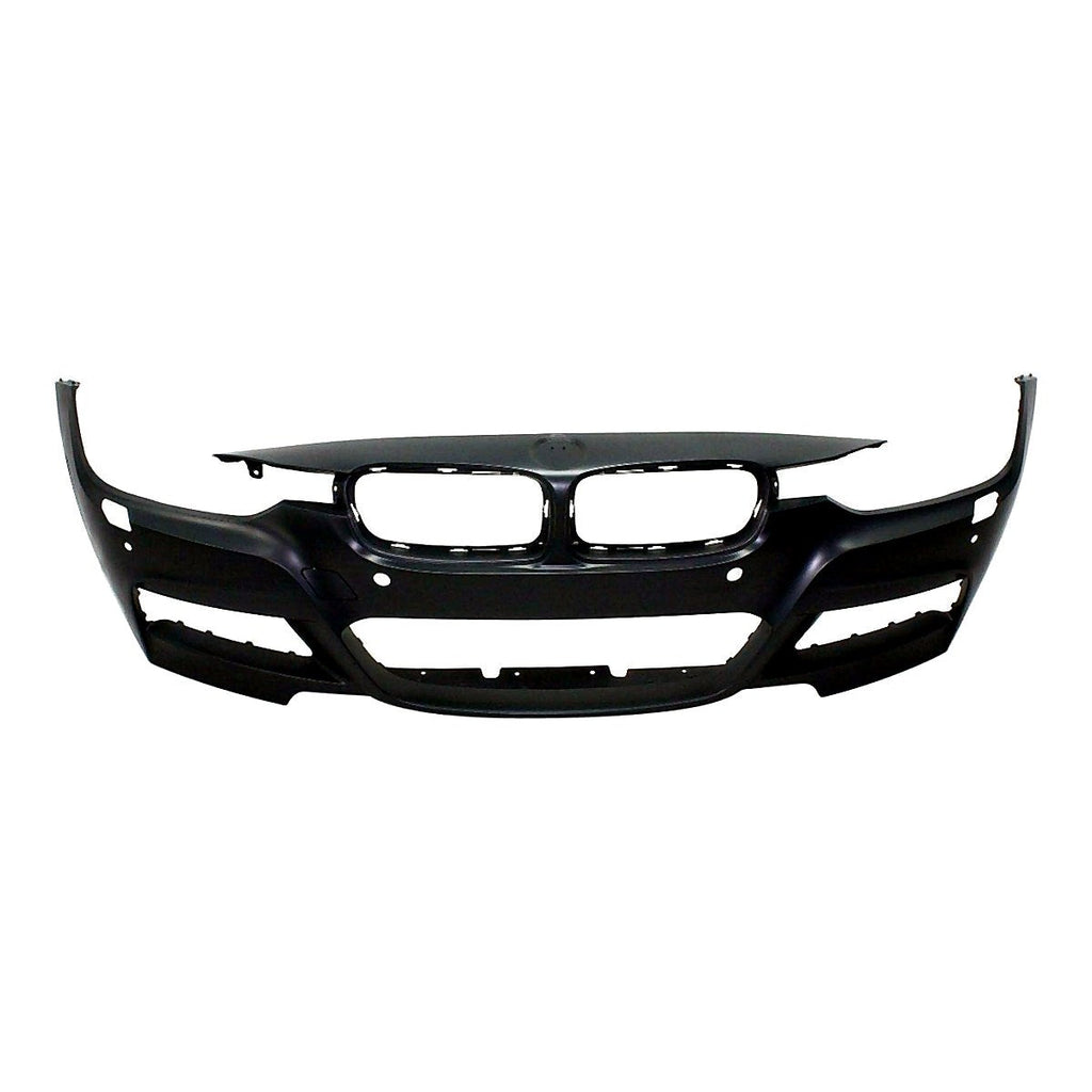 2013-2018 Bmw 3 Series Sedan Front Bumper Fr, bm1000286. Front view.