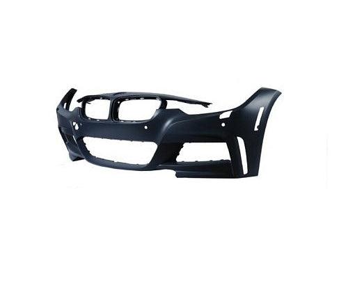 2013-2018 Bmw 3 Series Sedan Front Bumper , BM1000289. Exact fit for vehicle restoration.
