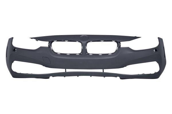 2016-2018 Bmw 3 Series Sedan Front Bumper , BM1000426. Side view of the replacement part.