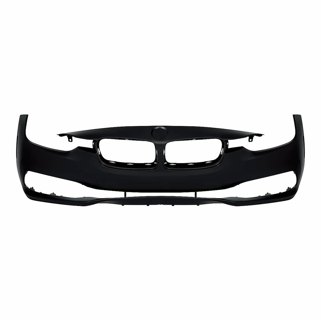 2016-2018 Bmw 3 Series Sedan Front Bumper Fr, bm1000427. Front view.