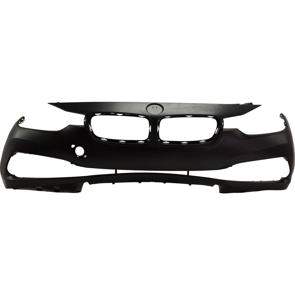 2016-2018 Bmw 3 Series Sedan Front Bumper , BM1000427. Installed view for reference.