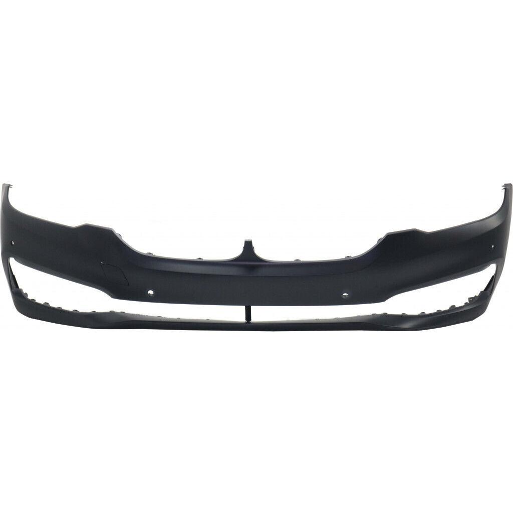 2017-2019 Bmw 5 Series Front Bumper , BM1000469. Side view of the replacement part.