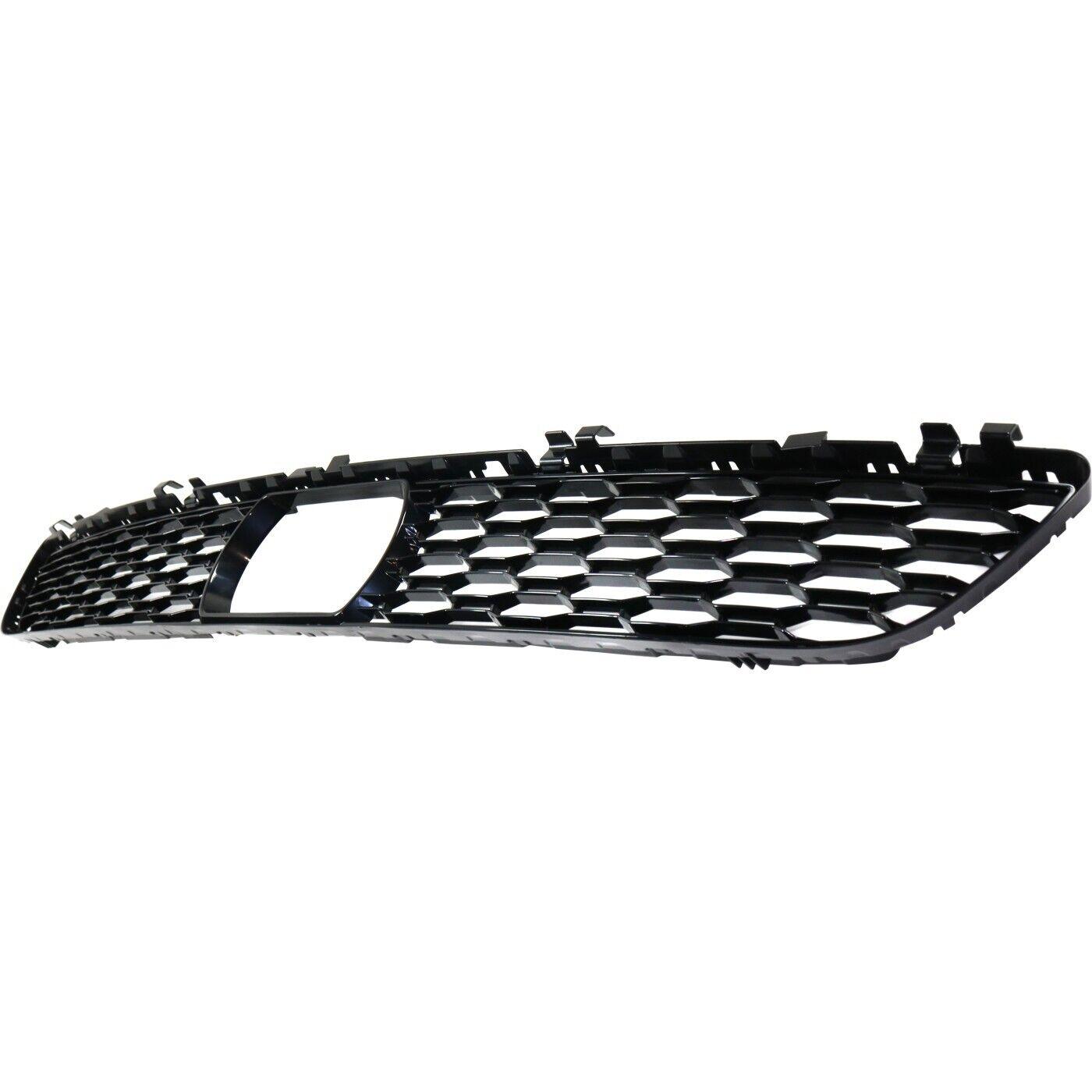 2017-2019 Bmw 5 Series Grille Lower Matte Black With Active Cruise/M-Pkg , BM1036184. Professional-grade auto body part.