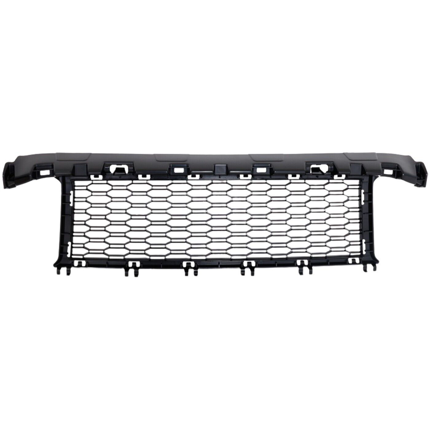 2020-2022 Bmw X1 Grille Front Bright Black With M-Pkg , BM1036203. Side view of the replacement part.
