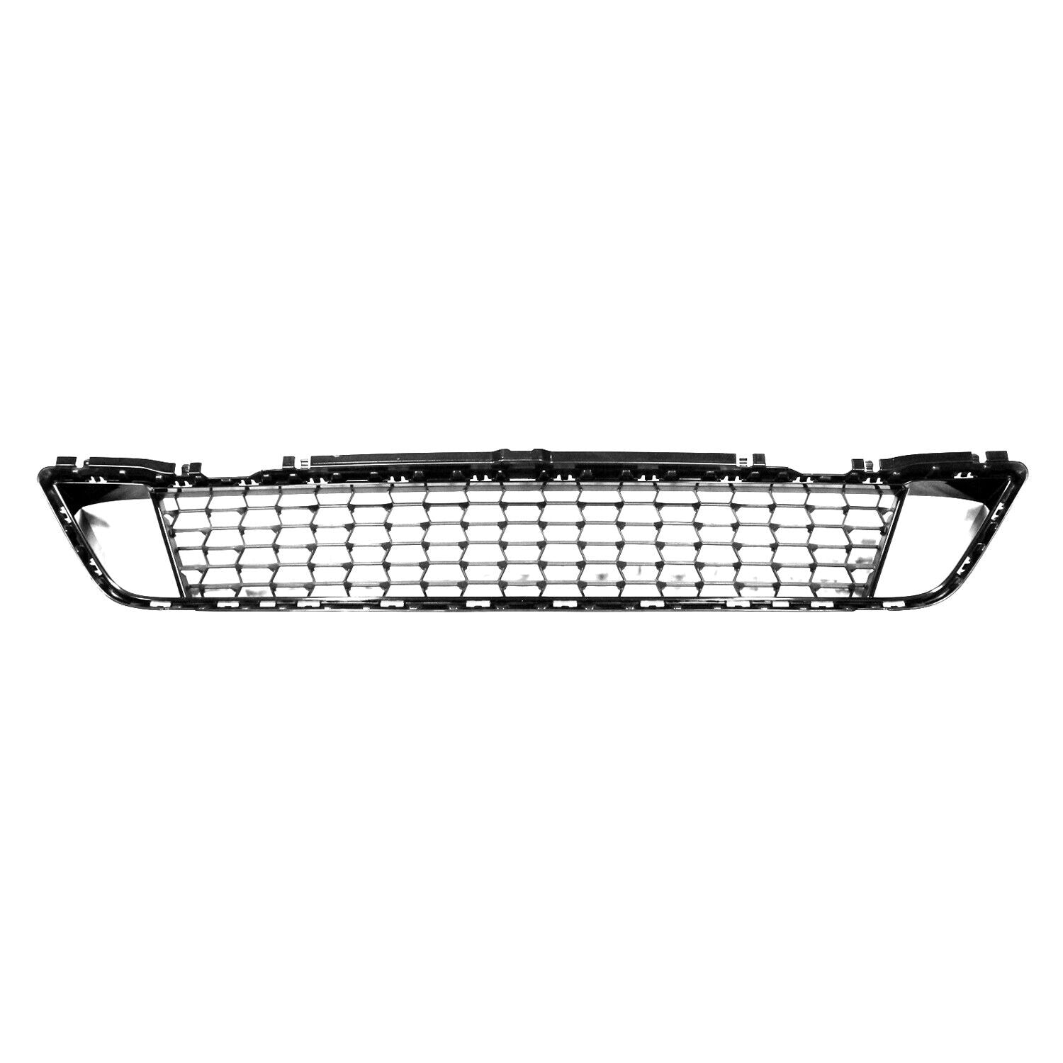 2021-2023 Bmw 5 Series Grille Front Black Without Adaptive Cruise With M-Pkg , BM1036208. Angle view for visual reference.