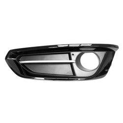 2014-2016 Bmw 228I Fog Lamp Bezel Front Driver Side , BM1038163. Angle view for visual reference.