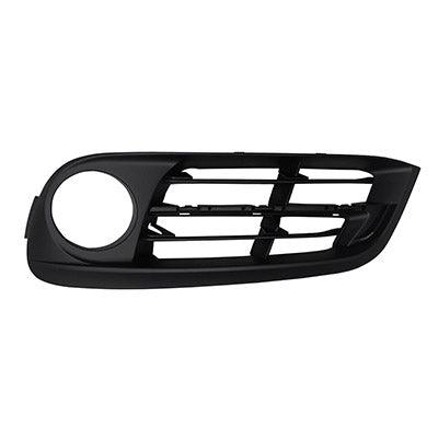 2014-2016 Bmw 5 Series Fog Lamp Bezel Front Driver Side Std Textured Black , BM1038167. Tested for reliable performance.