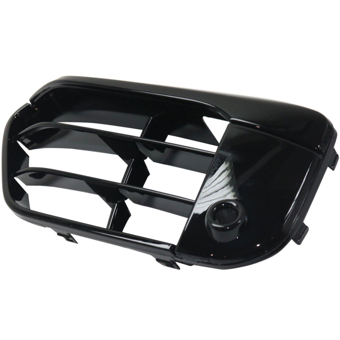 2016-2019 Bmw X1 Grille Lower Driver Side Gloss Black With Sensor Sport Line , BM1038202. Replacement part ready for install.