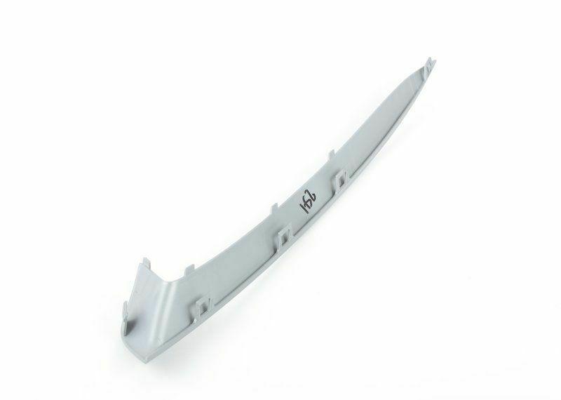 2014-2016 Bmw 5 Series Grille Moulding Passenger Side Lower Without M Pkg/Fogs Sdn , BM1047130. Replacement part ready for install.