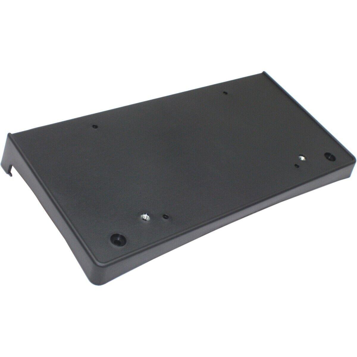 2009-2011 Bmw 3 Series Sedan License Plate Bracket Front Without M Pkg , BM1068120. Angle view for visual reference.