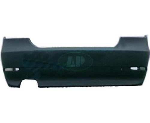 2004-2007 Bmw 5 Series Rear Bumper Primed Gray Without Sensor Without M Pkg , BM1100160. Direct fit for easy installation.