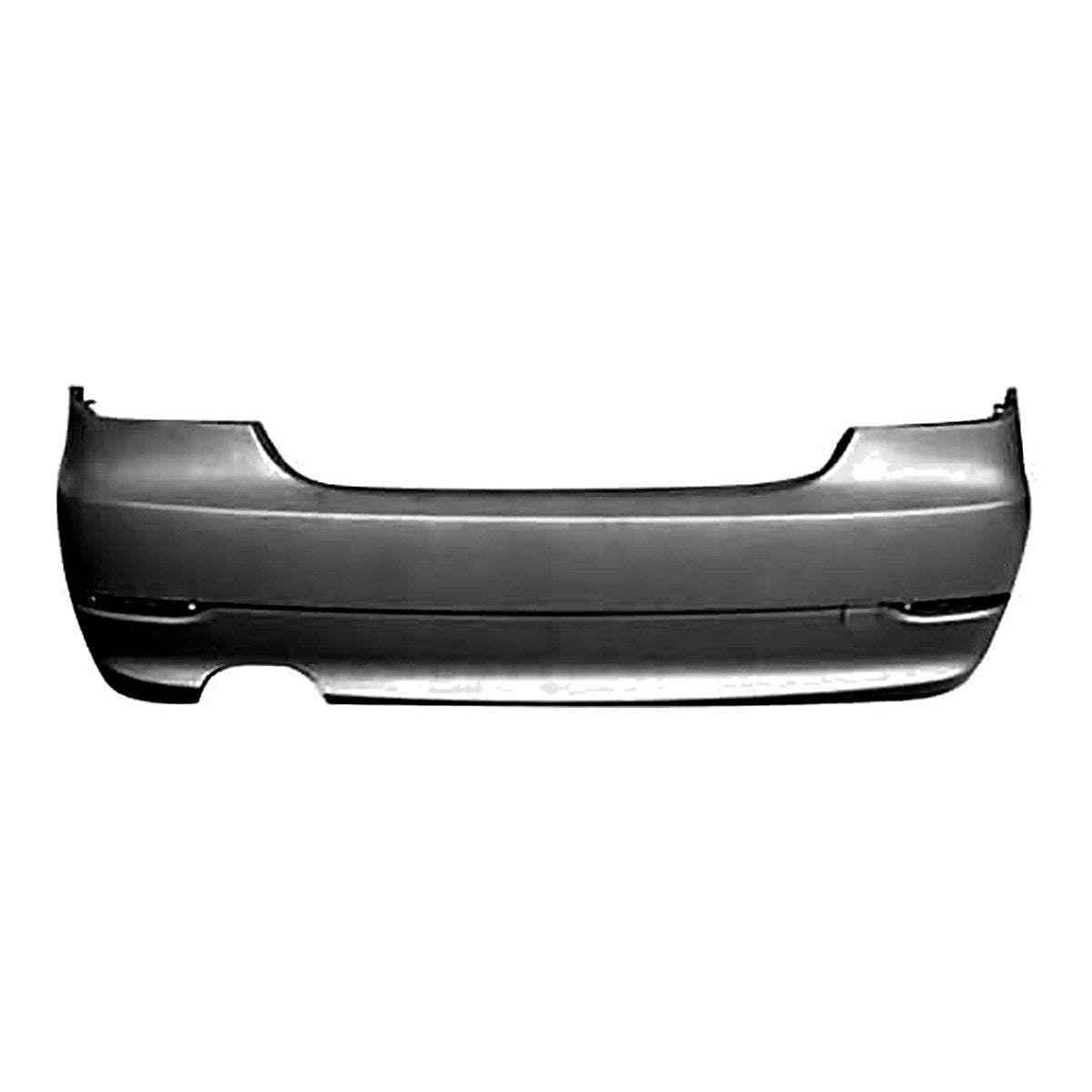 2008-2010 Bmw 5 Series Rear Bumper Rr, bm1100180. Front view.