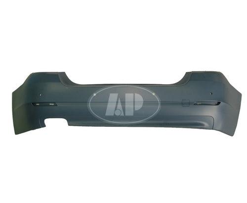 2011-2013 Bmw 5 Series Rear Bumper , BM1100248. Angle view for visual reference.