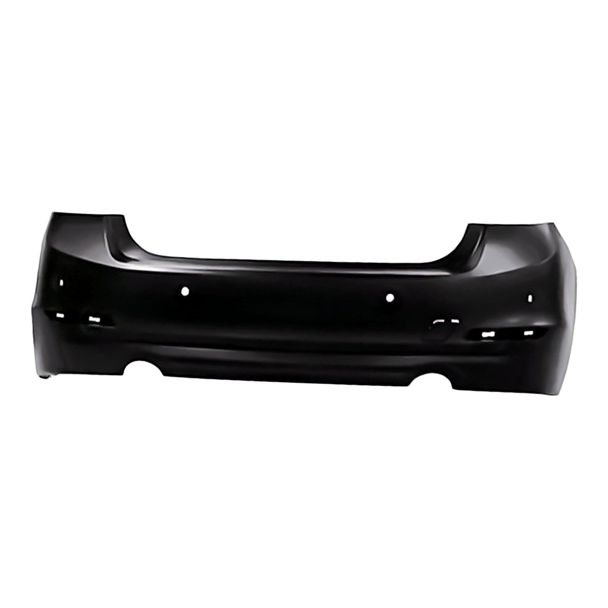2012-2015 Bmw 3 Series Sedan Rear Bumper Rr, bm1100258. Front view.