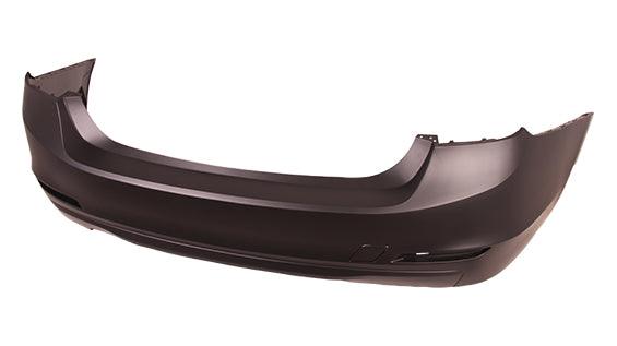 2012-2015 Bmw 3 Series Sedan Rear Bumper , BM1100269. Durable and impact-resistant.