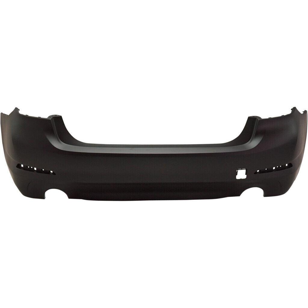 2017-2019 Bmw 5 Series Rear Bumper , BM1100372. Installed view for reference.