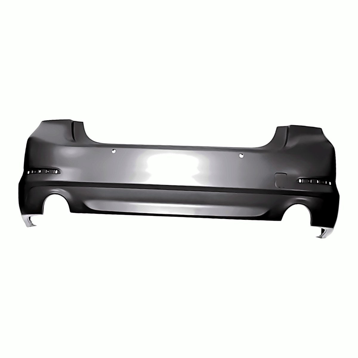 2017-2019 Bmw 5 Series Rear Bumper Rr, bm1100374. Front view.