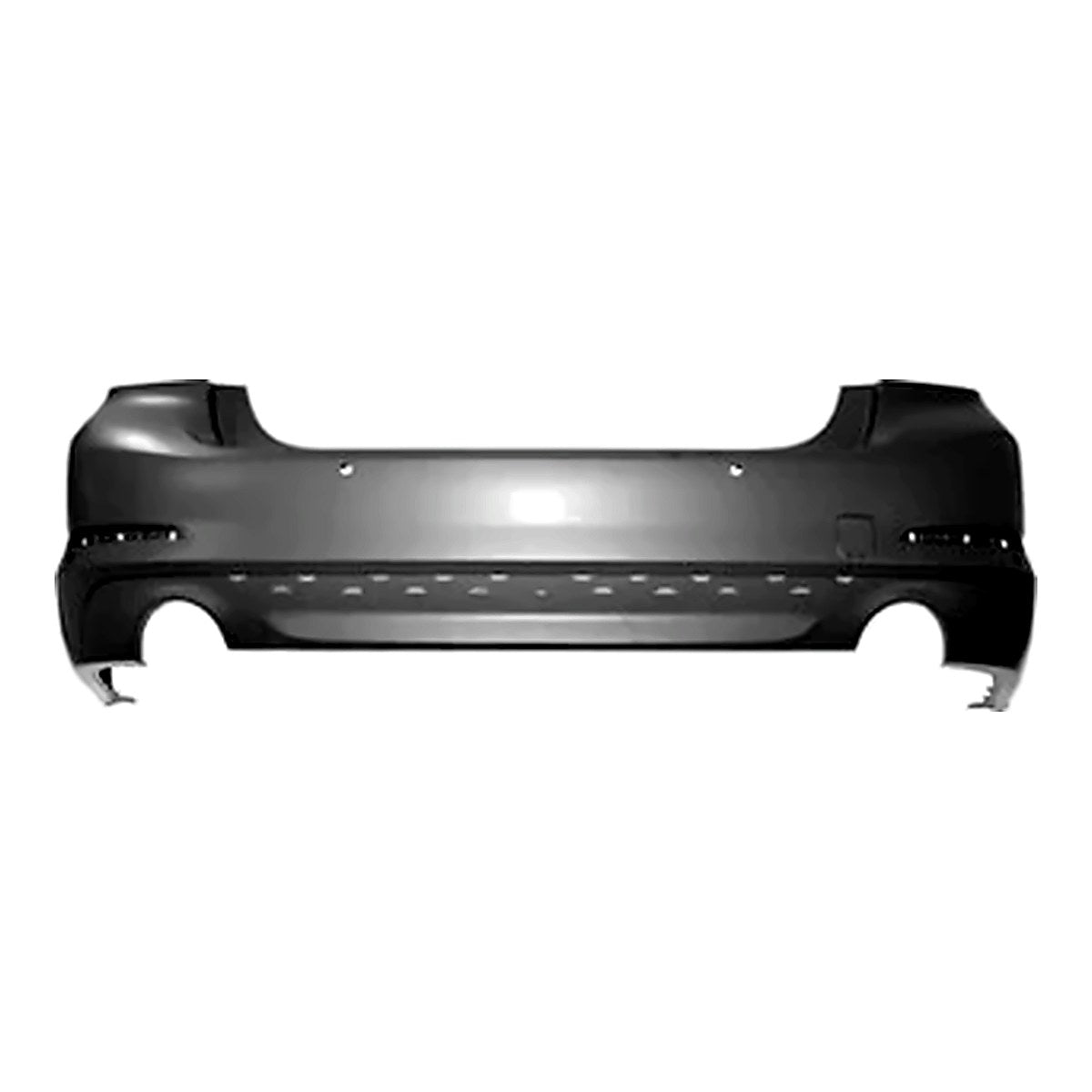 2017-2019 Bmw 5 Series Rear Bumper Rr, bm1100376. Front view.