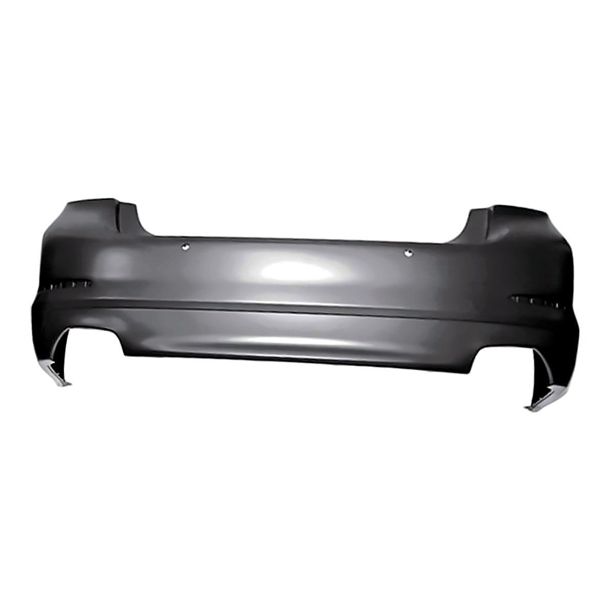 2017-2019 Bmw 5 Series Rear Bumper Rr, bm1100380. Front view.