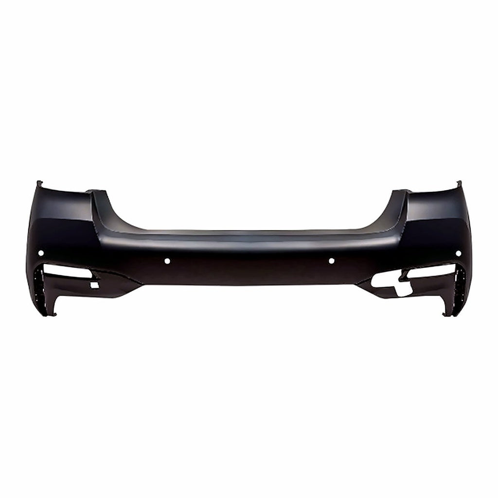 2021-2023 Bmw 5 Series Rear Bumper Rr, bm1100451. Front view.