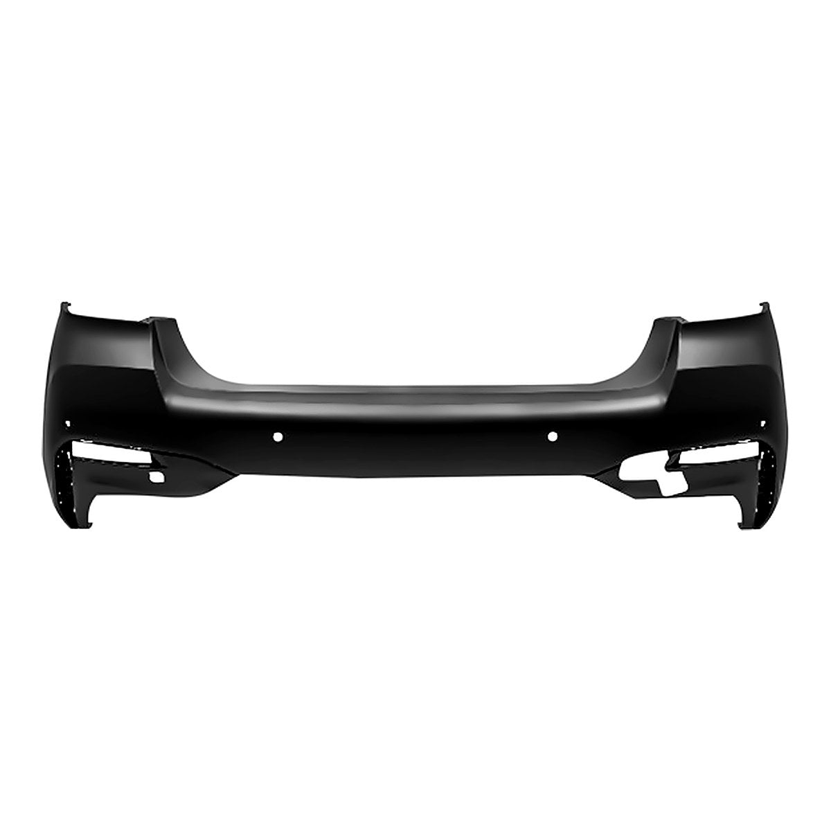 2021-2023 Bmw 5 Series Rear Bumper Rr, bm1100452. Front view.