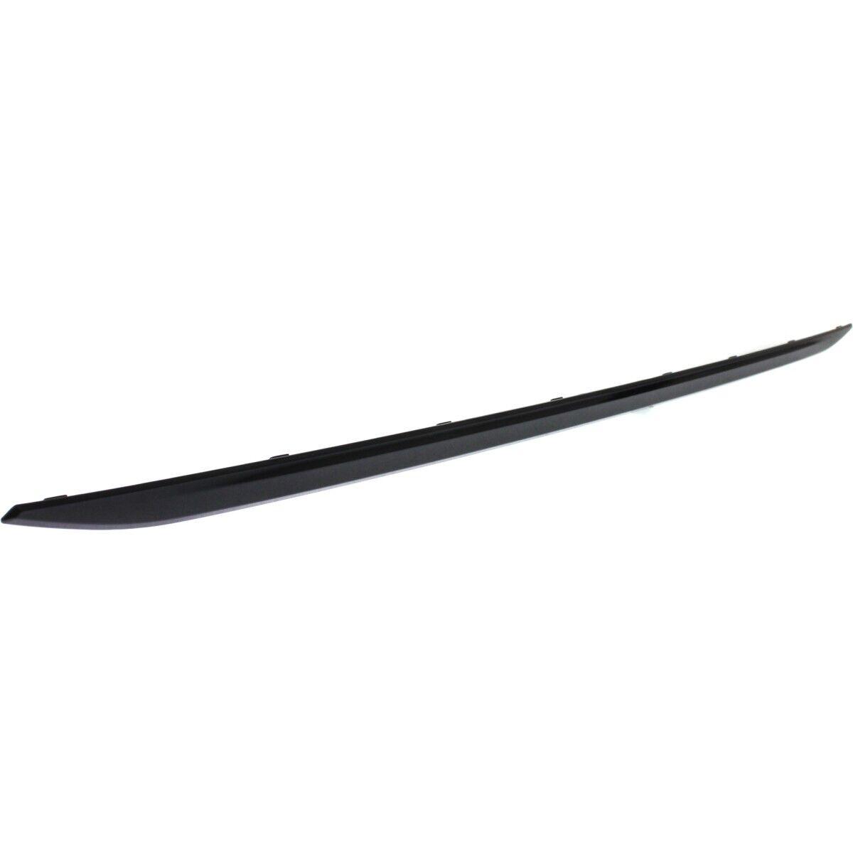 2012-2015 Bmw 3 Series Sedan Bumper Moulding Rear Primed , BM1144113. Angle view for visual reference.