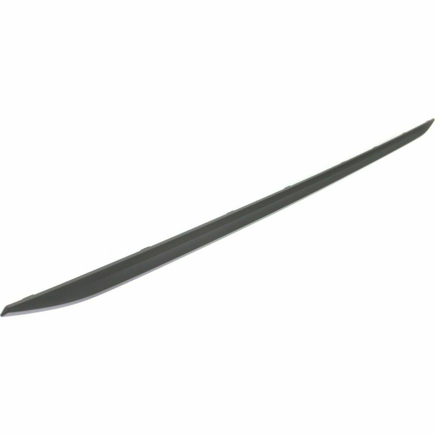 2012-2018 Bmw 3 Series Sedan Bumper Moulding Rear Primed , BM1144114. Exact fit for vehicle restoration.