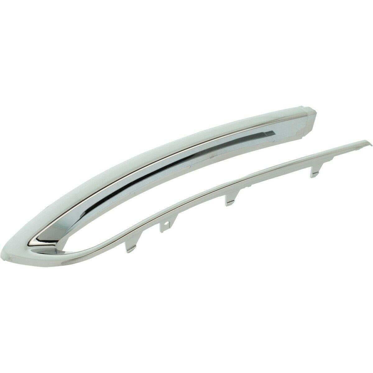 2014-2016 Bmw 5 Series Bumper Moulding Rear Driver Side , BM1146114. Factory-style replacement part.