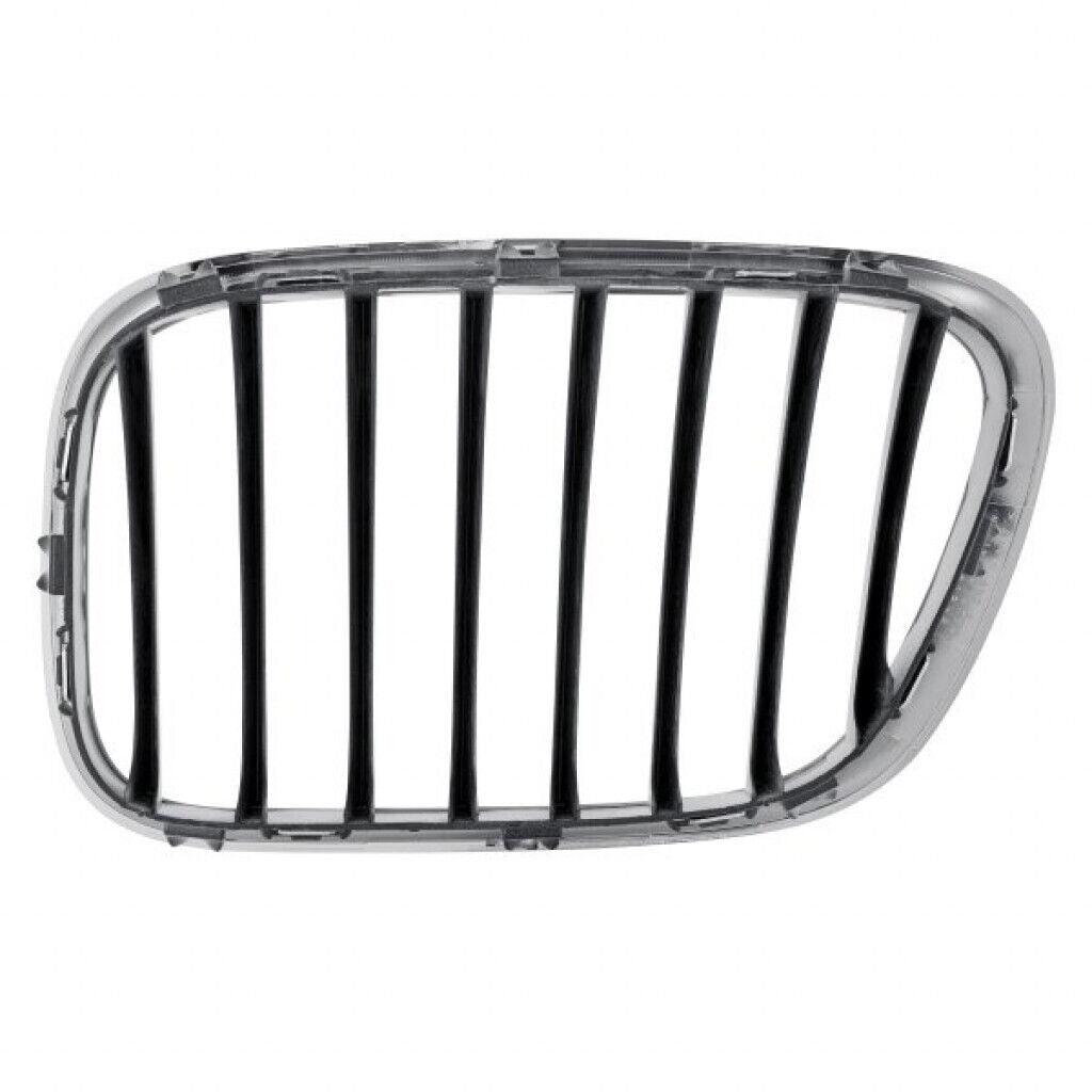 2000-2003 Bmw X5 Grille Passenger Side Chrome/Titan Color , BM1200155. High-strength and long-lasting.