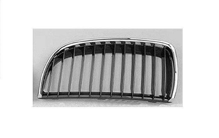2006-2008 Bmw 3 Series Sedan Grille Driver Side Chrome/Black 325I/Xi/328I/Xi 06-09 , BM1200168. Lightweight yet durable construction.