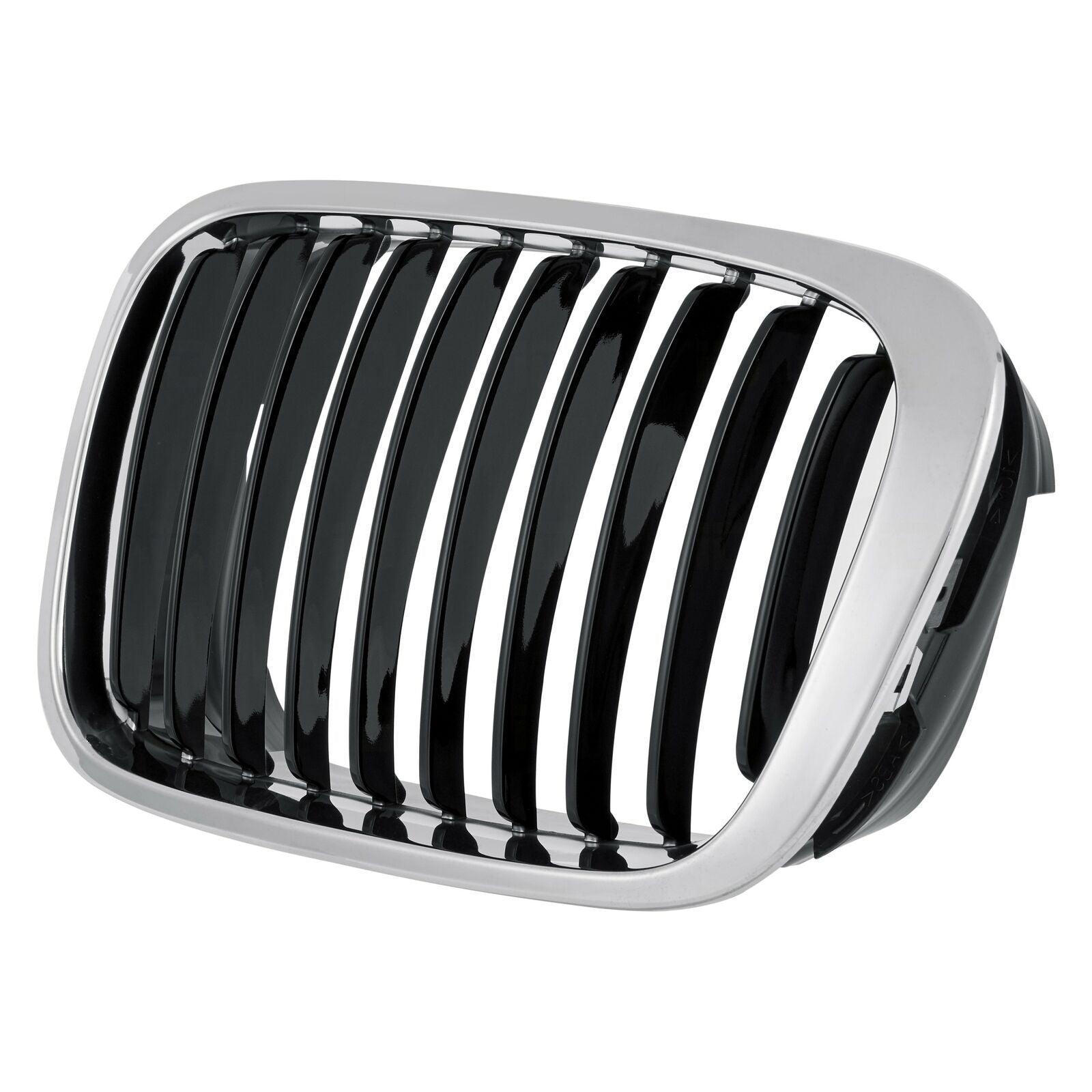 1999-2001 Bmw 3 Series Sedan Grille Driver Side Chrome.Black , BM1200178. Made with quality materials.