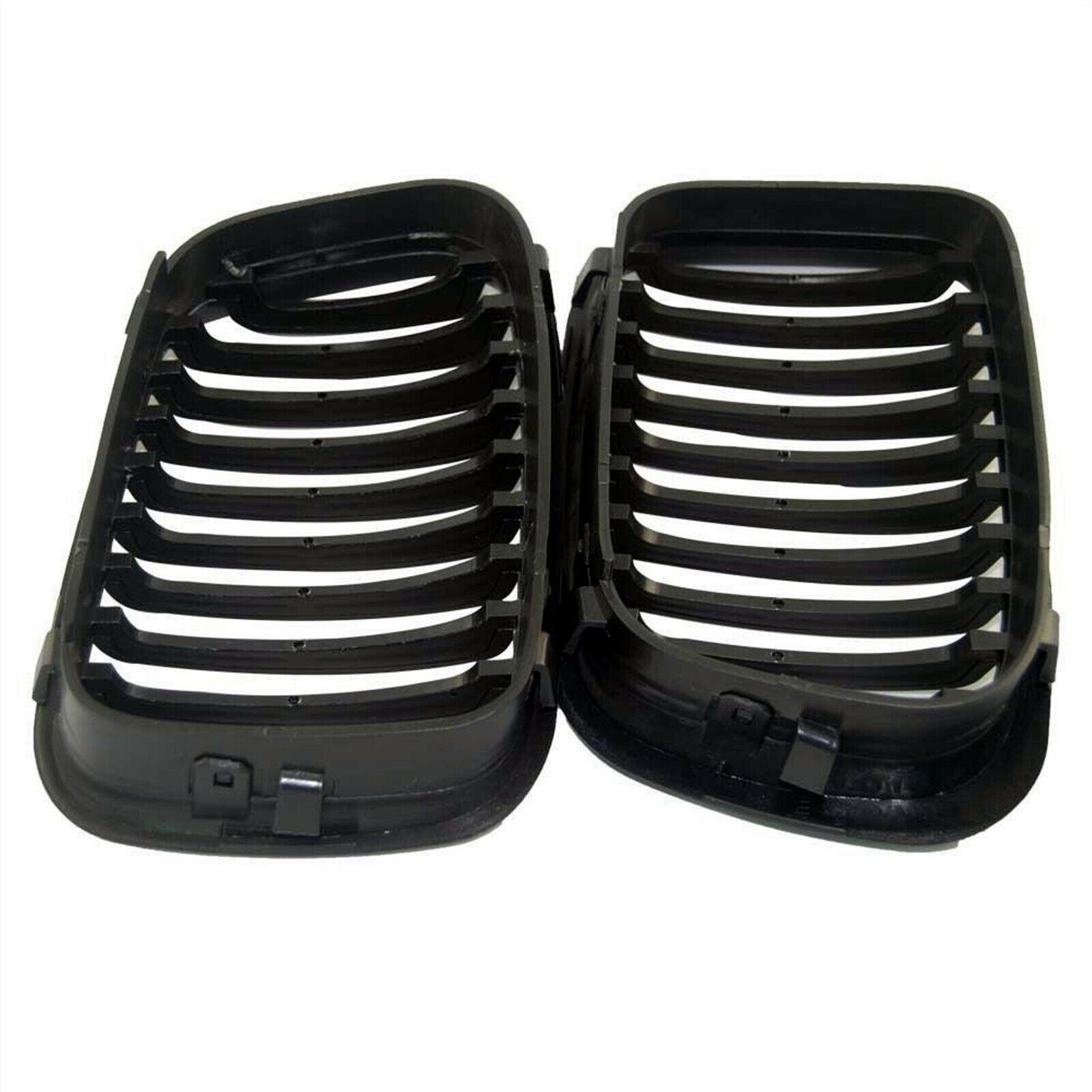1999-2001 Bmw 3 Series Sedan Grille Passenger Side Chrome.Black , BM1200179. Perfect fit and finish.