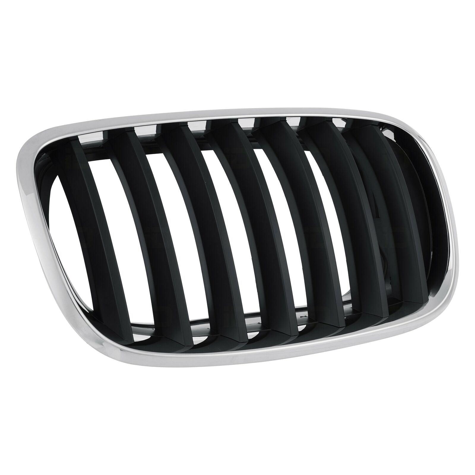 2007-2013 Bmw X5 Grille Passenger Side Chrome/Black , BM1200181. High-quality aftermarket part.