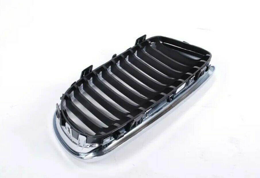 2009-2011 Bmw 3 Series Sedan Grille Passenger Side Chrome , BM1200193. OEM-style replacement.