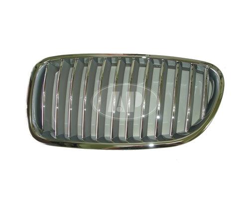 2011-2013 Bmw 5 Series Grille Driver Side Chrome/Silver , BM1200200. Tested for reliable performance.