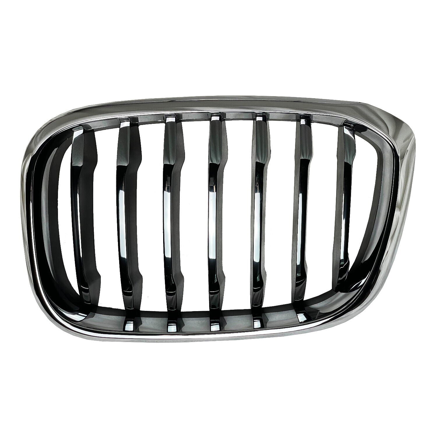 2018-2021 Bmw X3 Grille Driver Side Chrome , BM1200308. Angle view for visual reference.