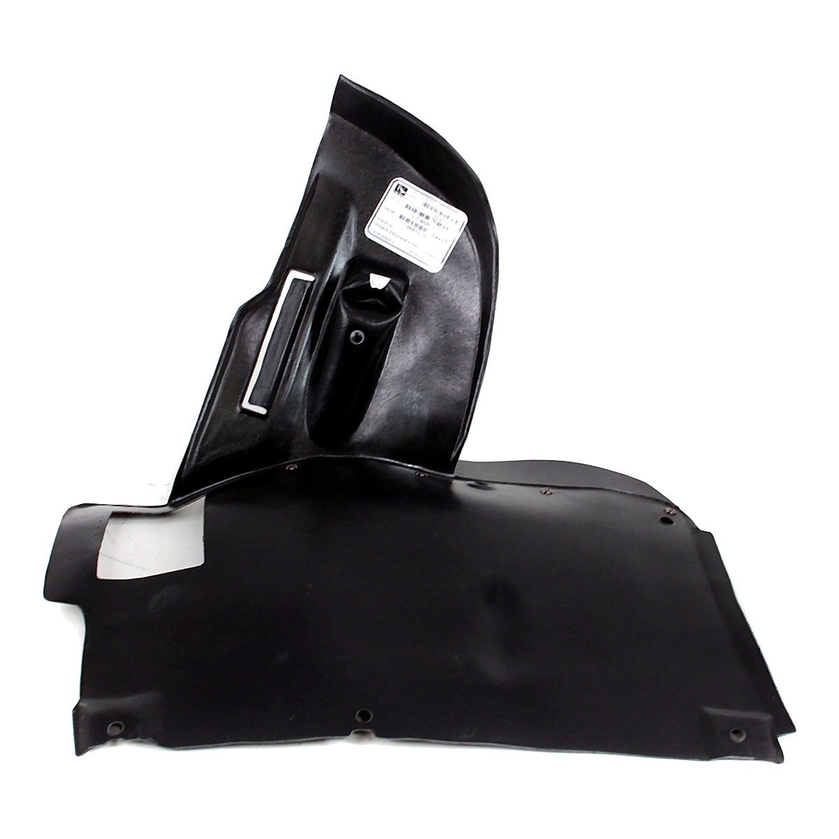 1997-2000 Bmw 5 Series Front Driver Side Fender Liner, bm1228102. Front view.