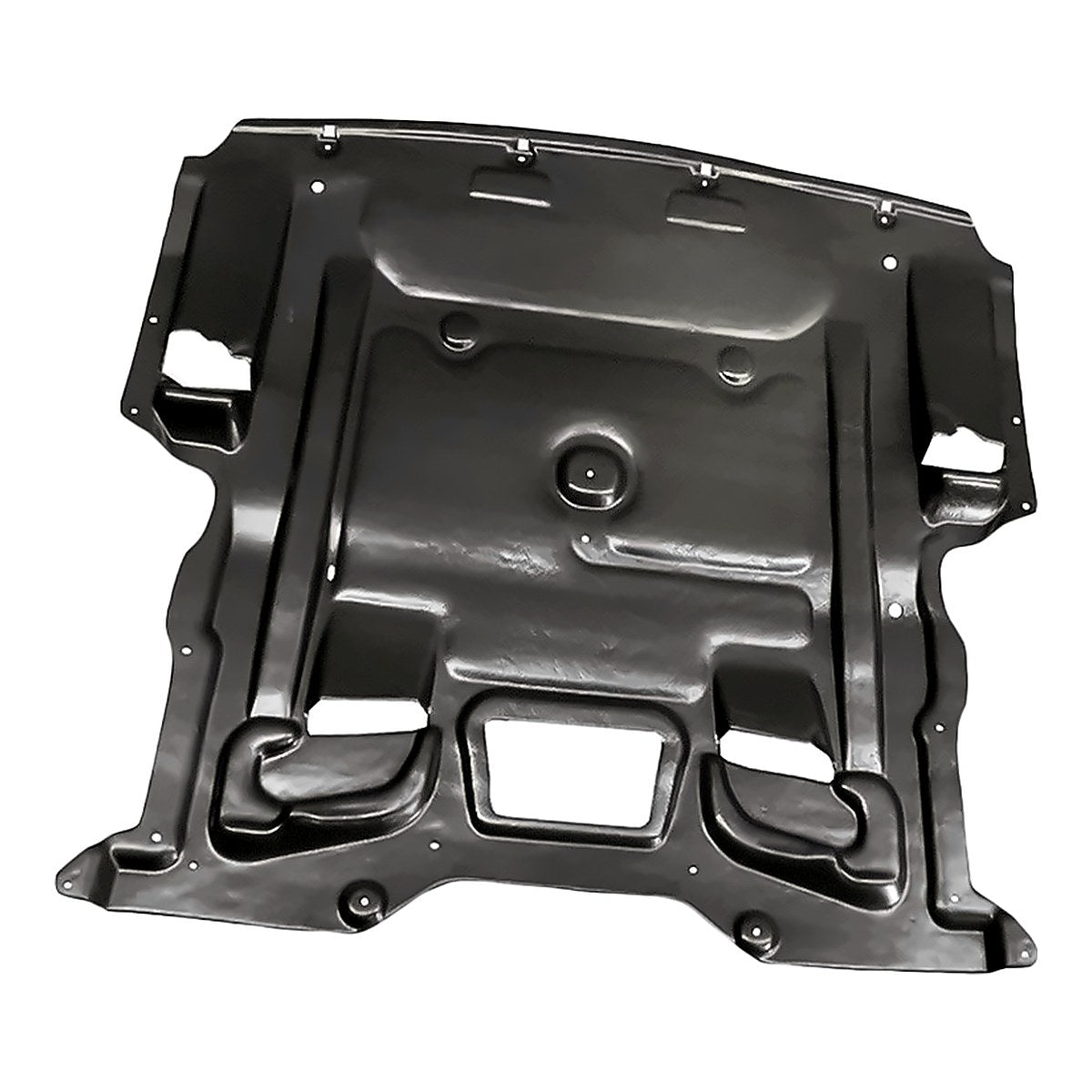 2010-Bmw-  Series Undercar Shield, bm1228150. Front view.