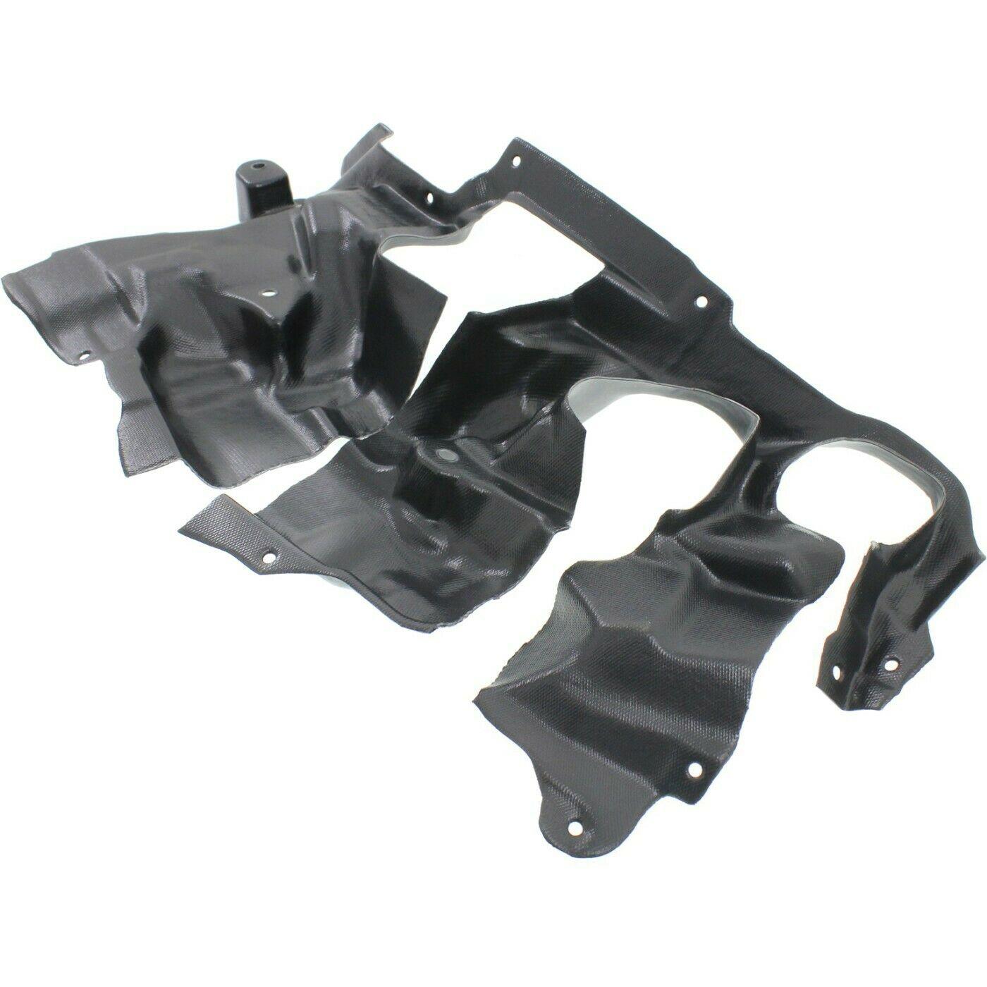 2011-2016 Bmw 5 Series Engine Splash Shield Passenger Side Rwd , BM1228167. Side view of the replacement part.